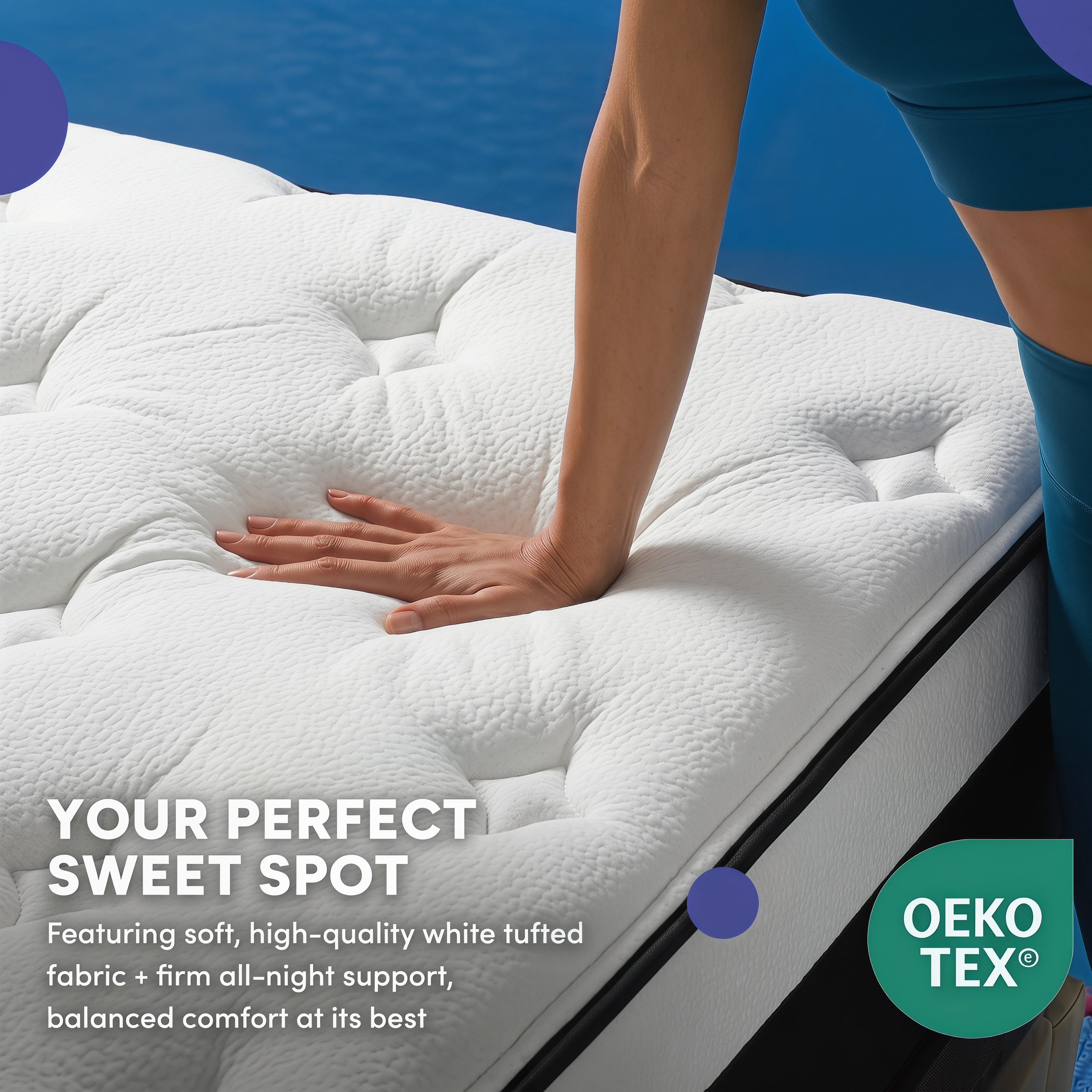 Zhovac 12 inch Queen Mattress, Memory Foam & Spring Hybrid Medium Comfort Queen Size in a Box,Adult,CertiPUR-US