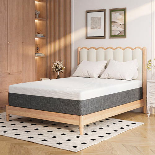 Zhovac 10 inch Queen size mattress,Medium Firm Memory Foam Mattresses in a box,CertiPUR-US,Adult